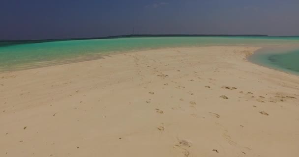 Lado Vacío Playa Paisajes Naturales Antigua — Vídeos de Stock