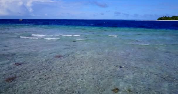 Paisagem Mar Durante Dia Viagem Verão Havaí Eua — Vídeo de Stock