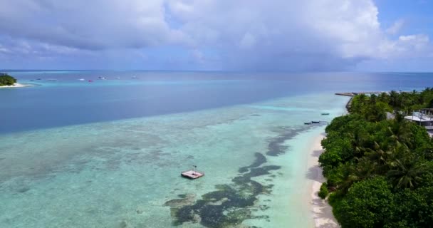 Gezicht Het Eiland Reis Naar Thailand — Stockvideo