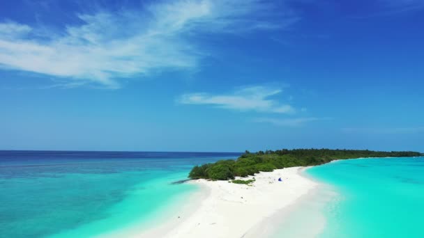 Vacaciones Isla Verde Viaje Verano República Dominicana Caribe — Vídeo de stock