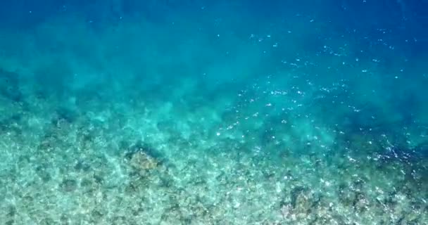 Patrzę Falującą Wodę Morską Letni Nastrój Bali Indonezja — Wideo stockowe