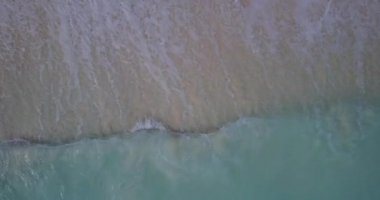 Sığ su, üst manzara. Hawaii Manzarası, ABD.
