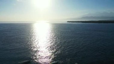 Daytime marine view. Journey to Gili Trawangan, Thailand.