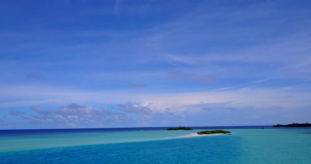 中午的海洋场景 巴厘之行 — 图库视频影像