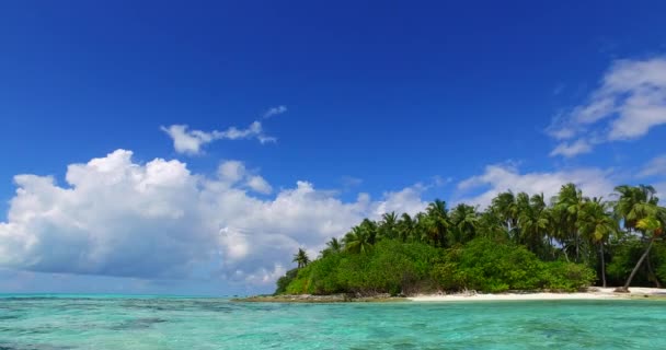 早上的海景风景 印度尼西亚巴厘热带天堂 — 图库视频影像