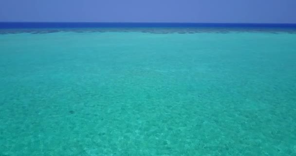 Mantello Marino Con Acqua Turchese Natura Tropicale Della Thailandia Dell — Video Stock