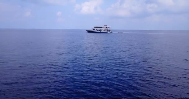 Deniz Kenarı Sahnesi Bali Nin Idyllic Doğası — Stok video