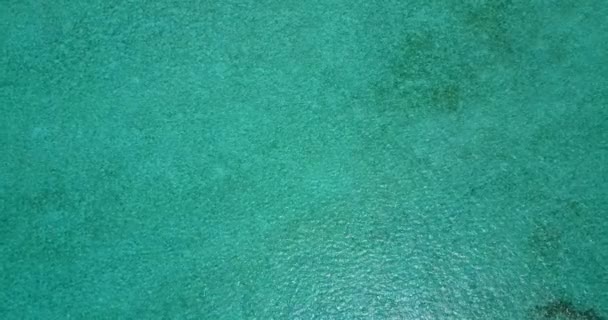 Transparentes Wasser Strand Tropisches Paradies Bora Bora Französisch Polynesien — Stockvideo