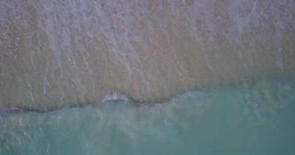 Flachwasser Draufsicht Landschaft Von Hawaii Usa — Stockvideo