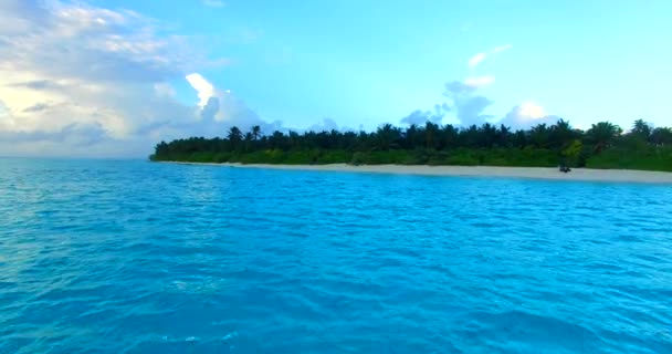 昼間は青い海 タイ王国サムイ島での休暇 — ストック動画