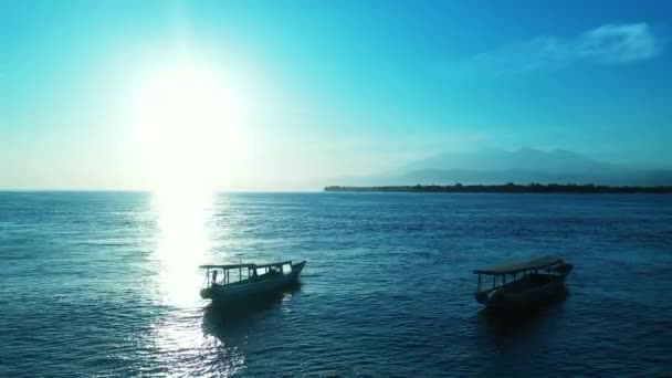 Daytime Marine View Journey Gili Trawangan Thailand — Αρχείο Βίντεο