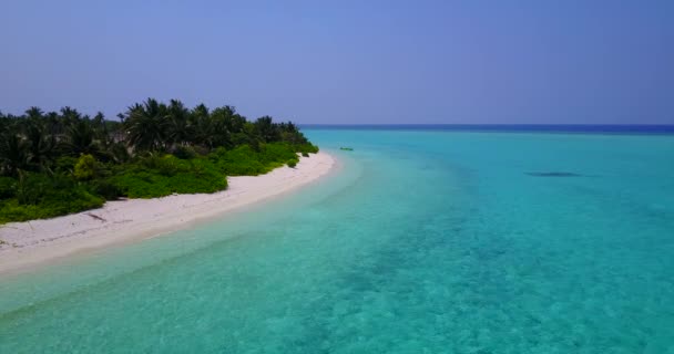 Adada Canlı Bir Deniz Kıyısı Endonezya Bali Nin Idyllic Doğası — Stok video