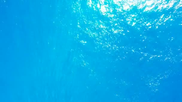 鮮やかなターコイズブルーの水面 インドネシア バリのエキゾチックな自然シーン — ストック動画