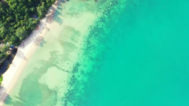 Wybrzeże Wyspy Ciągu Dnia Lato Relaks Bali — Wideo stockowe