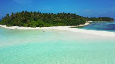 Coastal area with shallow water. Journey to Gili Trawangan, Thailand. 