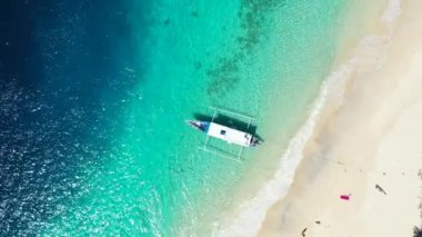 Gündüz vakti dinlenmek için. Dominik Cumhuriyeti, Karayipler 'de yaz tropik sahneleri.  