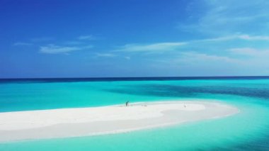 Peaceful seascape view. Journey to Gili Trawangan, Thailand.