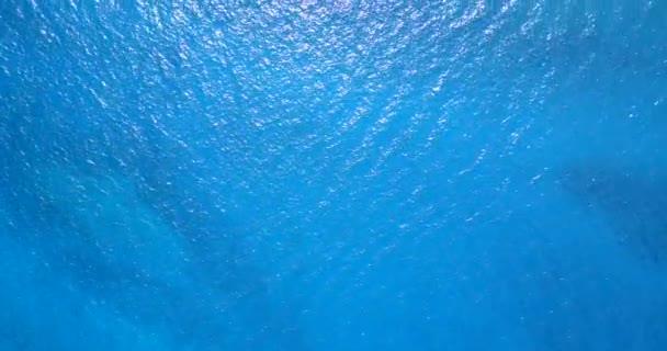 裂开的浅海 巴厘的热带性质 — 图库视频影像