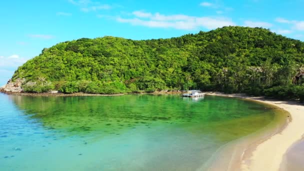 Tropischer Inselblick Natur Von Bali Indonesien — Stockvideo
