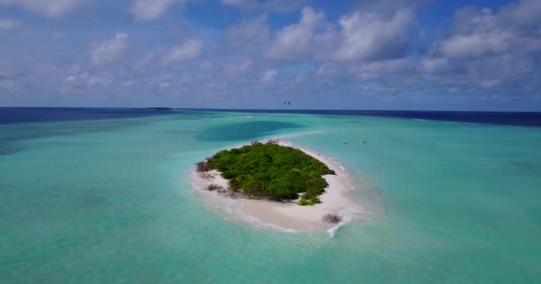 Gündüz Deniz Manzaralı Endonezya Bali Tropik Bir Manzara — Stok video