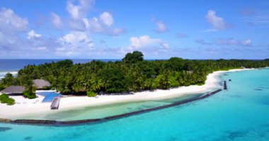 Observing seaside view from drone. Enjoying nature of Dominican Republic, Caribbean.   
