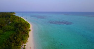 Deniz manzaralı. Malezya, Asya 'nın muhteşem doğası.