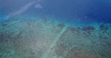 Gündüz deniz manzaralı. Tayland, Asya 'da tatil sahnesi. 