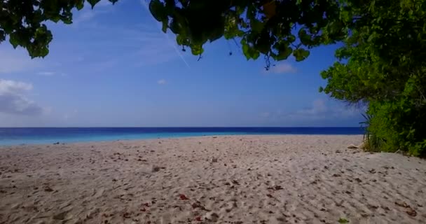 Playa Durante Día Exótico Viaje Verano Bali Indonesia — Vídeos de Stock