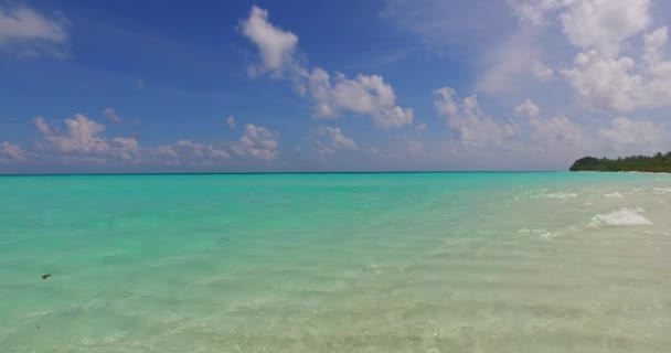 Fondo Idílico Del Paisaje Marino Paisajes Verano Bali Indonesia — Vídeos de Stock