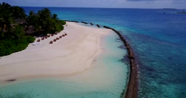 Tropikalny Kurort Zielonej Wyspie Wakacje Bali Indonezja — Wideo stockowe