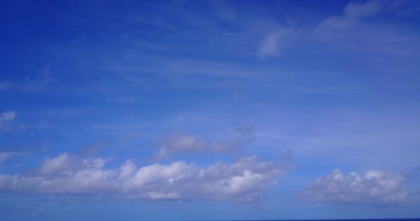 Blauw Wolkenlandschap Natuurlijke Omgeving Van Koh Samui Thailand Azië — Stockvideo