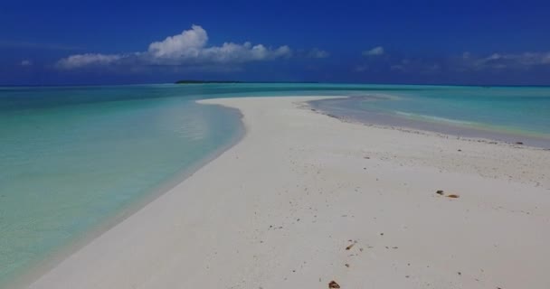 Matin Bord Mer Serein Paradis Tropical Bora Bora Polynésie Française — Video