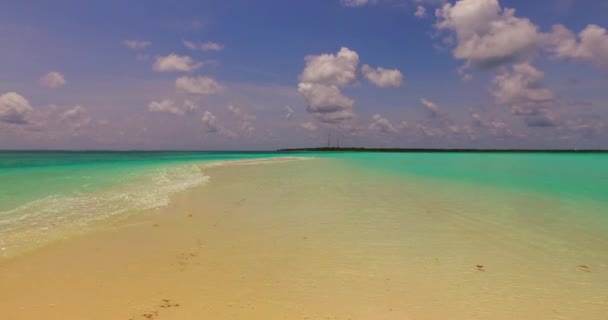 Verbazingwekkende Eindeloze Blauwe Zeegezicht Zomer Landschap Bali Indonesië — Stockvideo