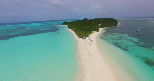 Türkis Umrandete Insel Natur Von Bali Indonesien — Stockvideo