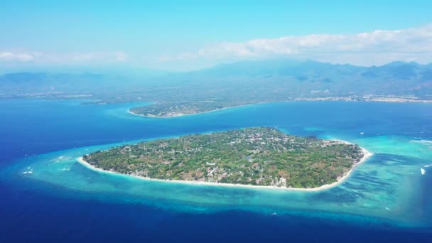 Letní Mořská Krajina Dovolená Bali Indonésie — Stock video
