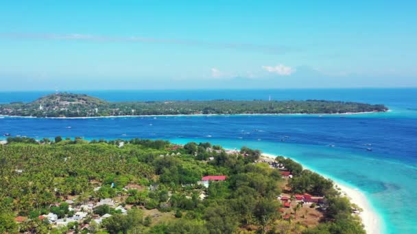 Paysage Bord Mer Paysage Marin Bleu Nature Idyllique Bali — Video