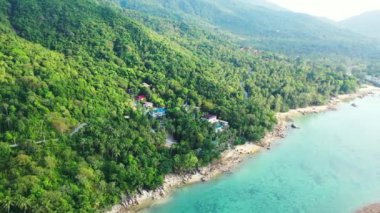 Canlı deniz manzarası var. Bali 'de Tatil.