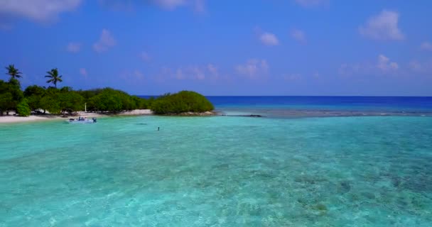 Sunny Weather Island Seaside Summer Vacation Thailand Asia — Stock Video