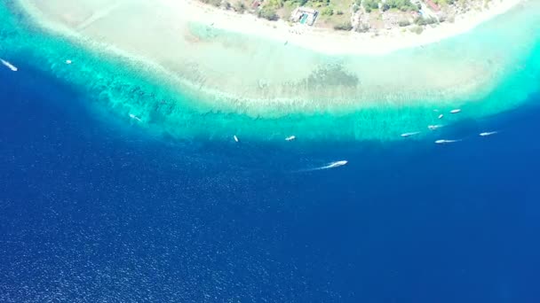 Wyspa Guyam Siargao Filipiny Widok Drona — Wideo stockowe