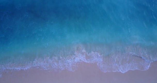Tittar Vågorna Stranden Sommarresa Till Koh Samui Thailand Asien — Stockvideo