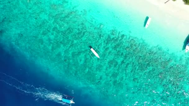 Gündüz Deniz Manzaralı Güney Asya Maldivler Yaz Deniz Manzarası — Stok video
