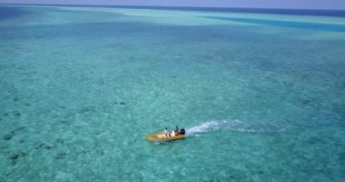 Boat moving across the sea. Journey to Gili Trawangan, Thailand. 