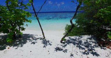Adadaki yemyeşil ağaçlar. Tayland 'a Seyahat.