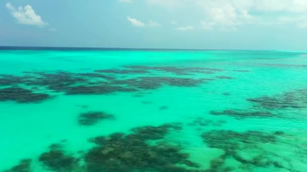 Дневной Спокойный Вид Море Сцена Острове Самуи Таиланд — стоковое видео