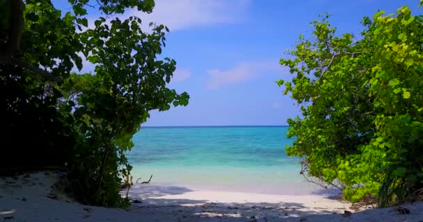 Sommerinsel Mit Türkisfarbenem Wasser Tropische Natur Thailands Asiens — Stockvideo