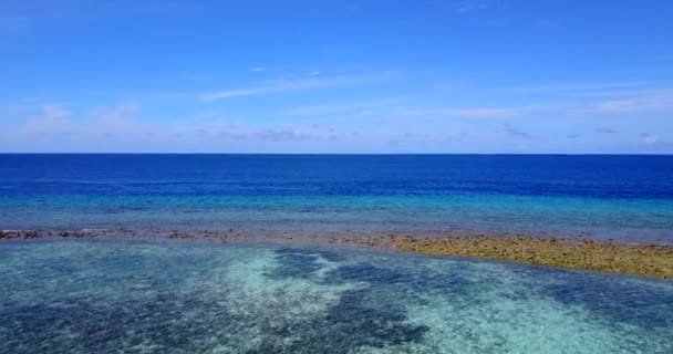Paisaje Mar Tranquilo Viaje Tropical Bali Indonesia — Vídeo de stock