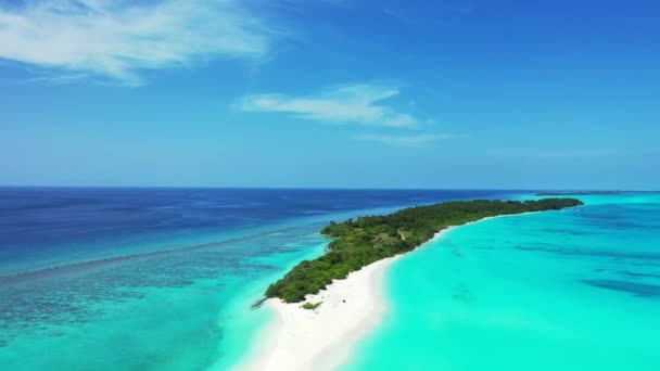 Agua Mar Turquesa Brillante Isla Tailandia Viaje Verano — Vídeo de stock