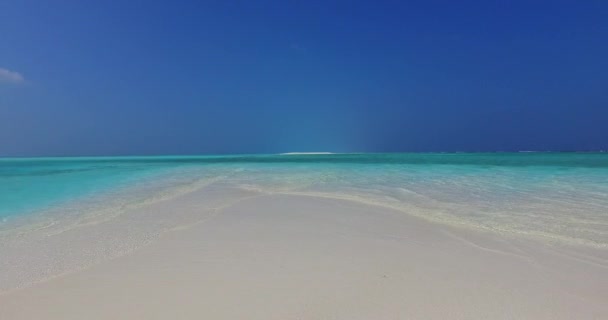 Aguas Poco Profundas Playa Naturaleza República Dominicana Caribe — Vídeos de Stock