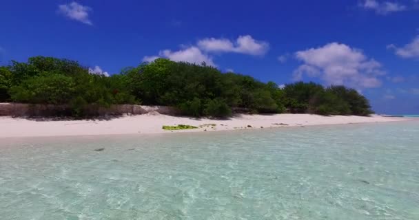 熱帯の海辺の景色 バリ島の海上シーン — ストック動画