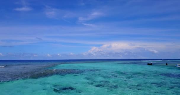 Doğal Deniz Manzarası Endonezya Bali Deki Doğa Manzarası — Stok video